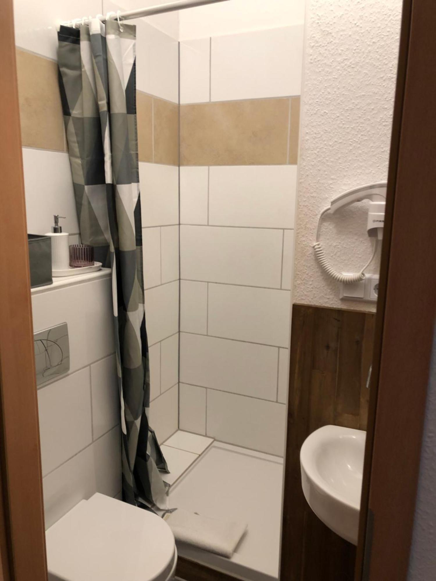 Pension Am Römerhof Münzenberg Exteriör bild
